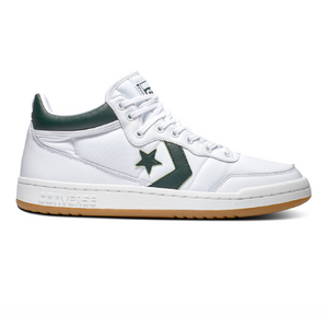 Converse Fastbreak Mid White Deep Emerald Gum Ninetimes Skateshop