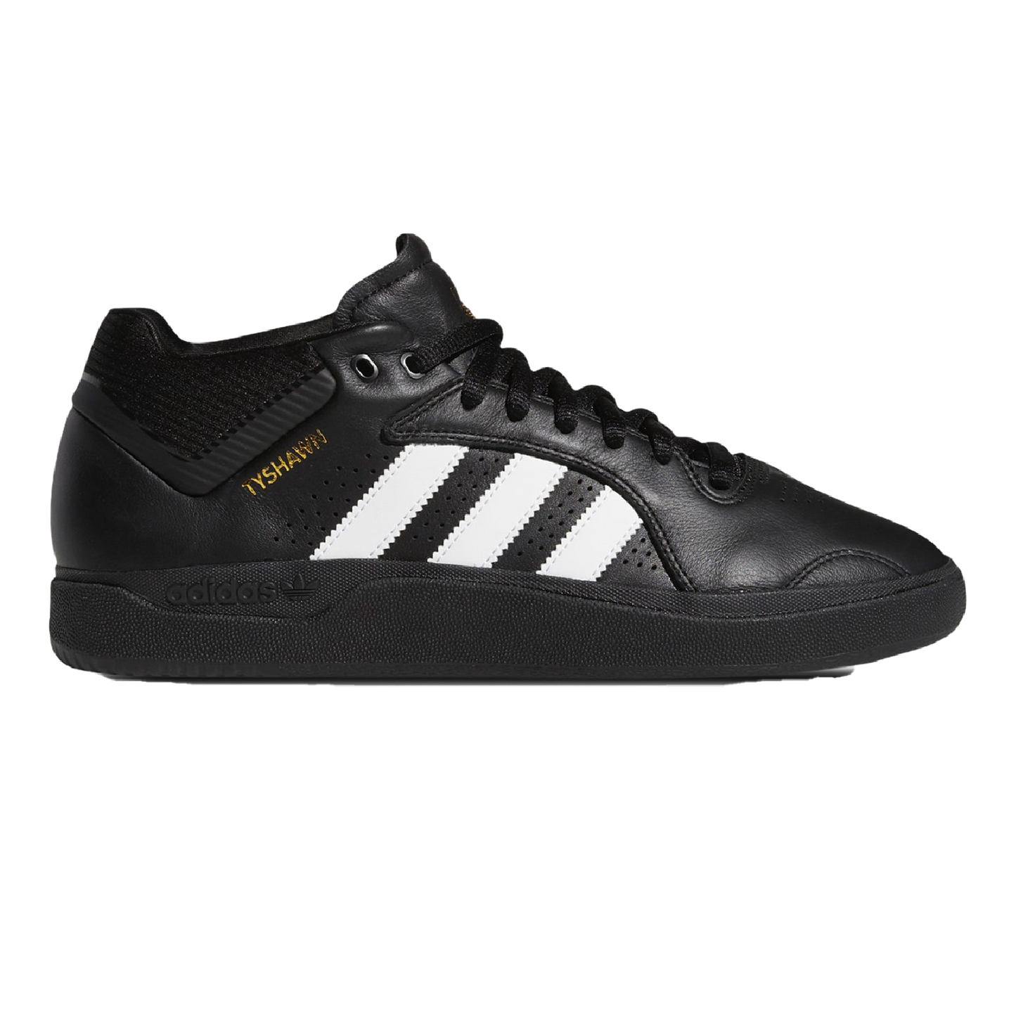 Adidas Tyshawn - Black/White/Black