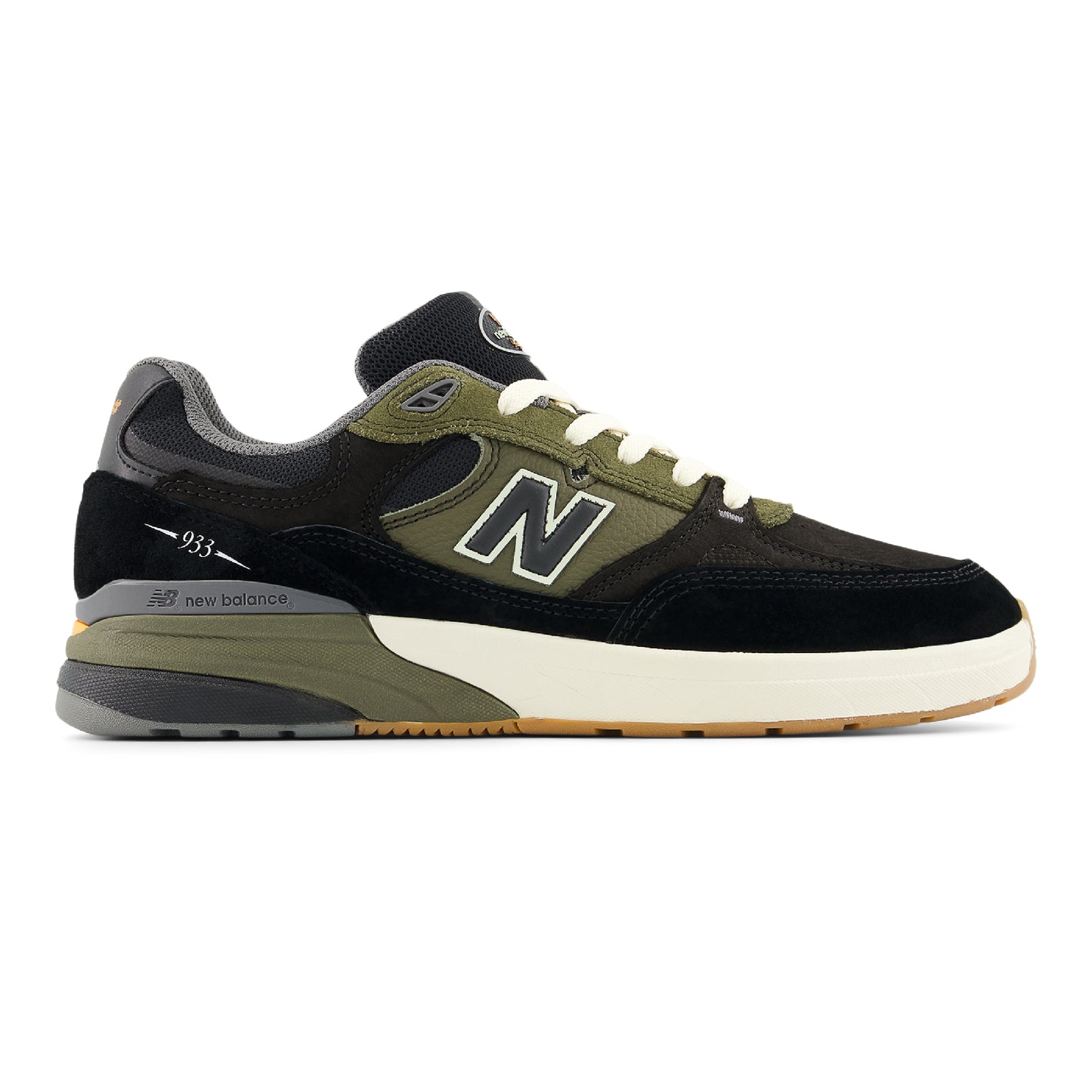 New Balance Numeric 933 Andrew Reynolds - Black/Dark Olivine