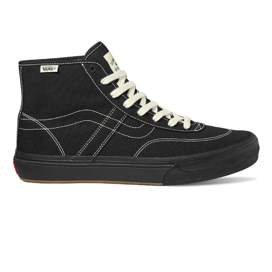 Vans Crockett High Canvas - Black/Black/White