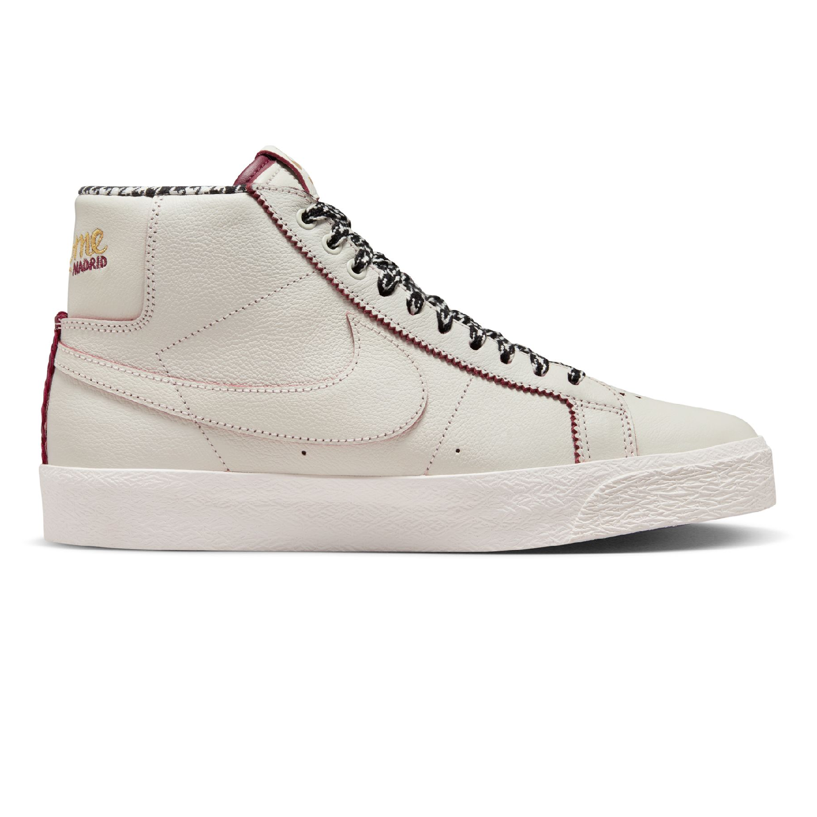 Nike SB Zoom Blazer Mid Sail Dark Beetroot White Ninetimes Skateshop