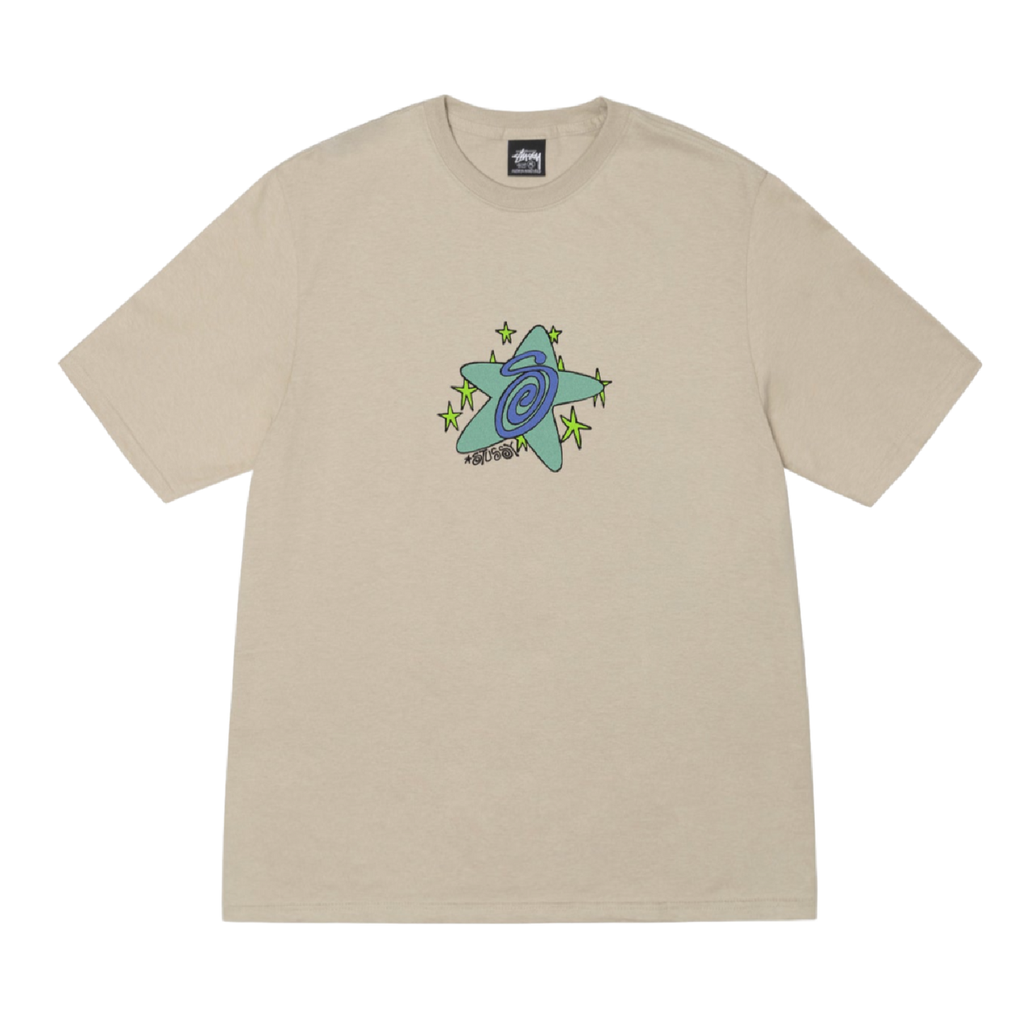 Stussy Galaxy Tee - Khaki