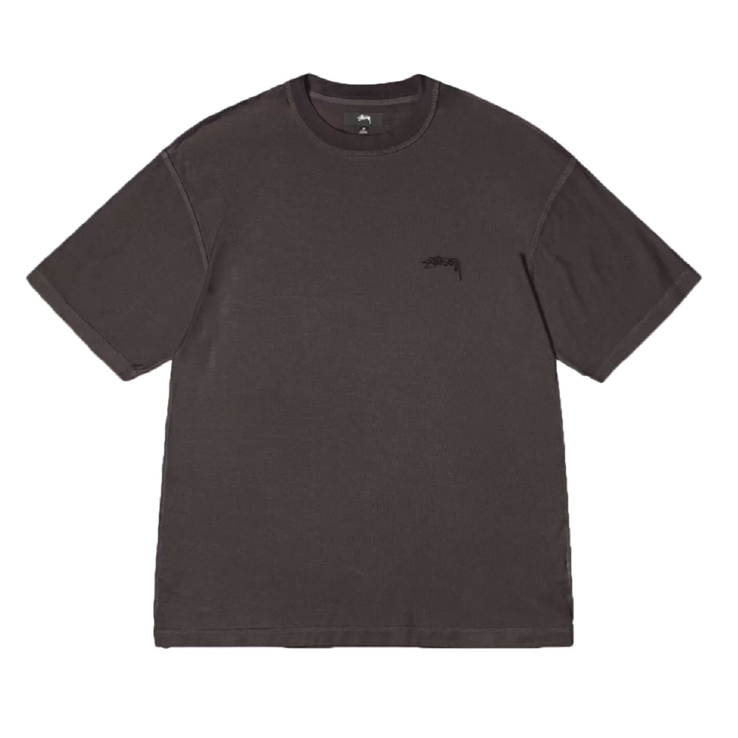 Stussy Lazy Tee - Faded Black