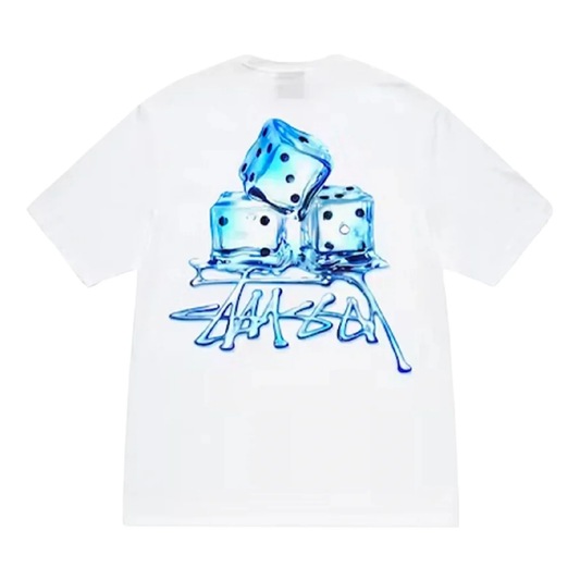 Stussy Melted Tee - White