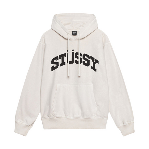 Stussy Block Sport Pigment Dyed Hoodie - Natural