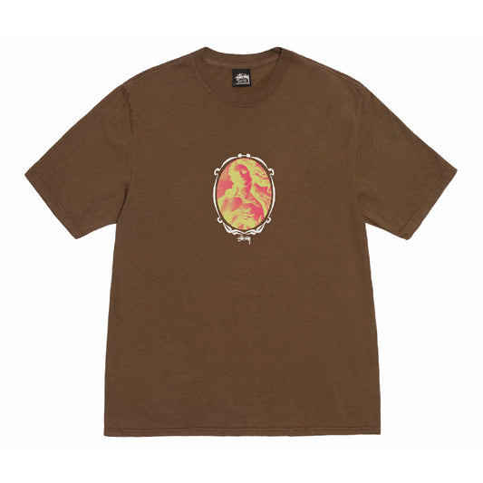 Stussy Venus Oval Pigment Dyed Tee - Brown