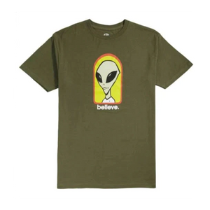 Alien Workshop Believe Tee - Olive