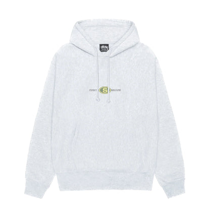 Stussy Worldwide Dot Hoodie - Ash Heather
