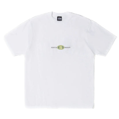 Stussy Worldwide Dot Tee - White