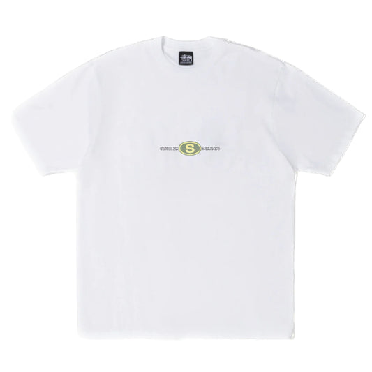 Stussy Worldwide Dot Tee - White