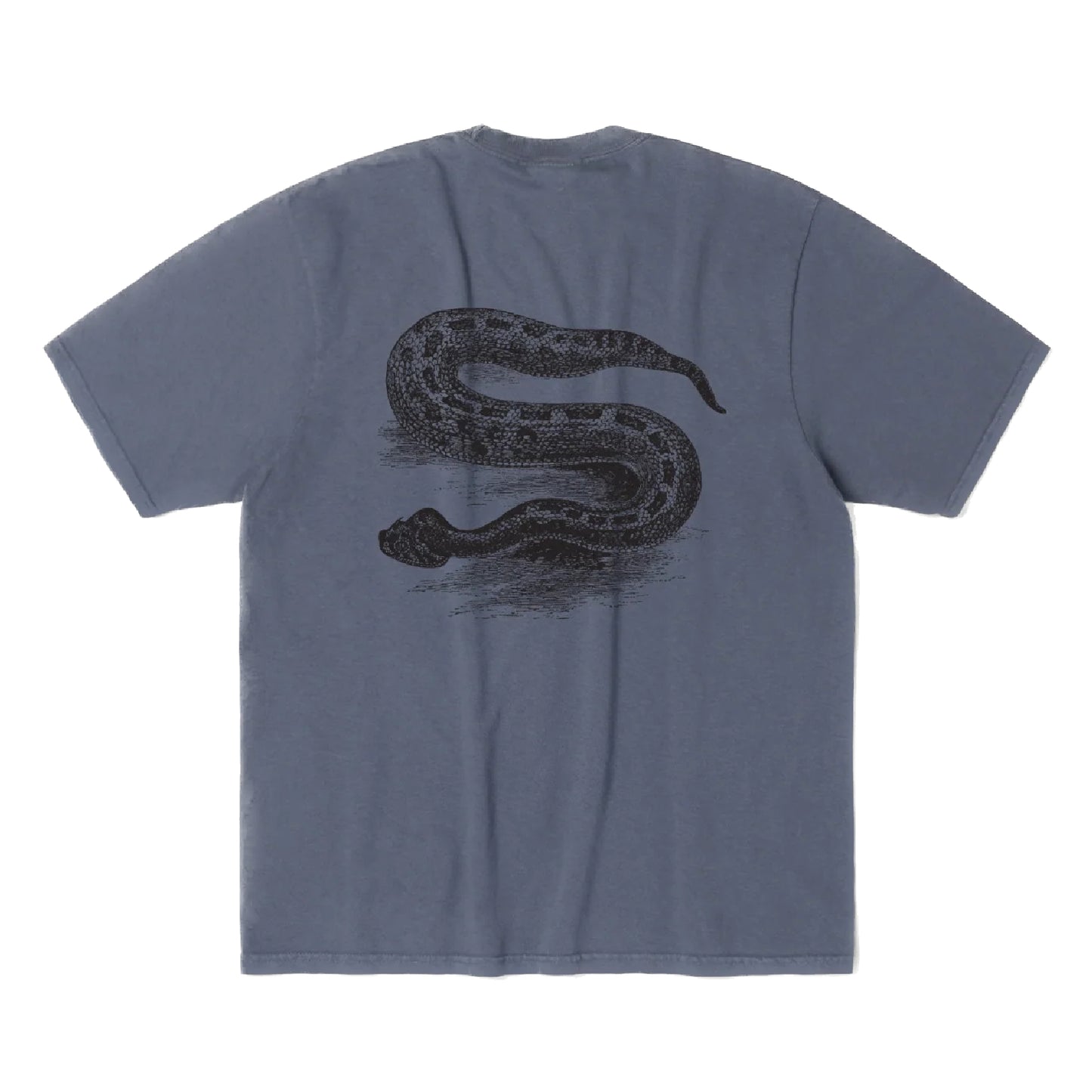 Stussy Serpent Pigment Dyed Tee - Navy