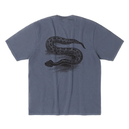 Stussy Serpent Pigment Dyed Tee - Navy