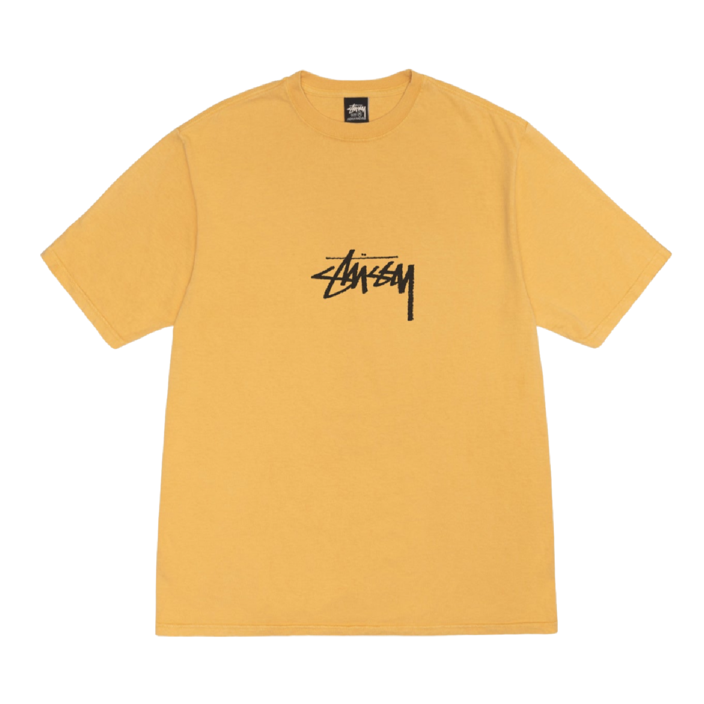 Stussy Small Stock Pigment Dyed Tee - Honey