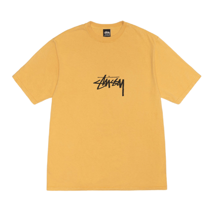 Stussy Small Stock Pigment Dyed Tee - Honey