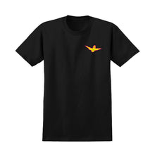 Load image into Gallery viewer, Krooked Bird Lightening Tee - Black/Magenta/Yellow