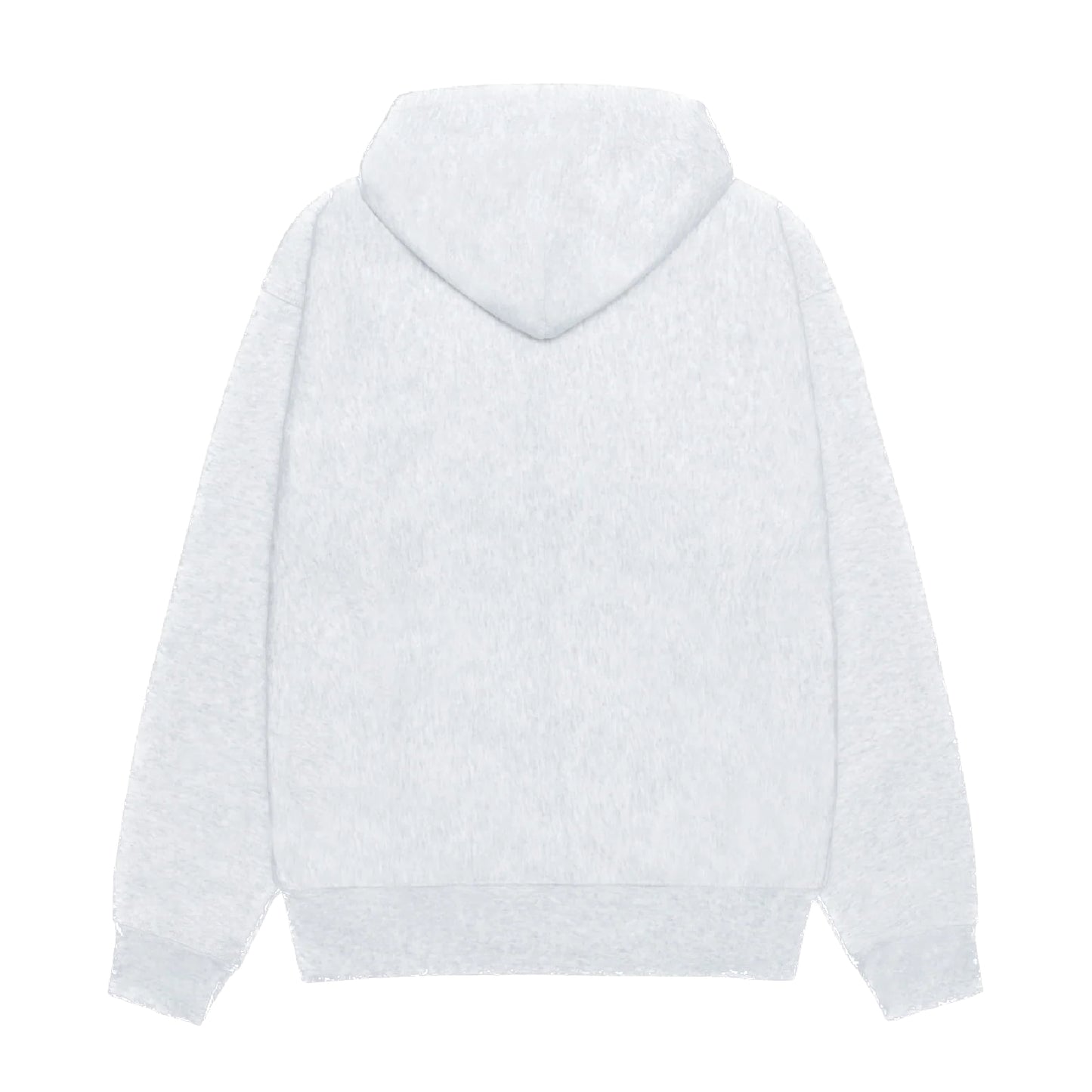 Stussy Mirror Zip Hoodie - Ash Heather