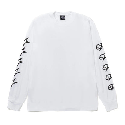 Stussy Speedway Longsleeve Tee - White