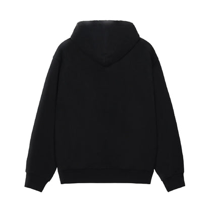 Stussy Mirror Zip Hoodie - Black