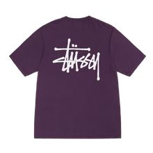 Load image into Gallery viewer, Stussy Basic Pigment Dyed Tee - Purple