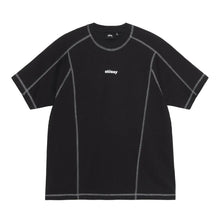 Load image into Gallery viewer, Stussy Wave Cotton Crew Tee - Black