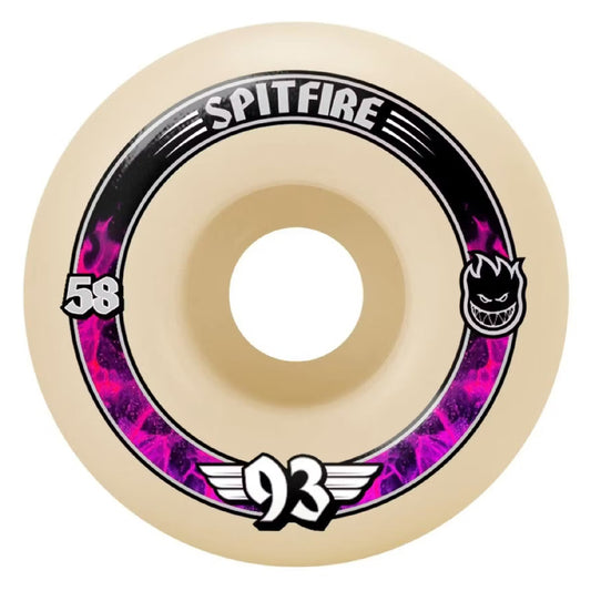 Spitfire Formula Four Radial Soft Sliders Wheel - 93D 58mm