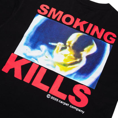 Carpet Company Smoking Kills Tee - Black