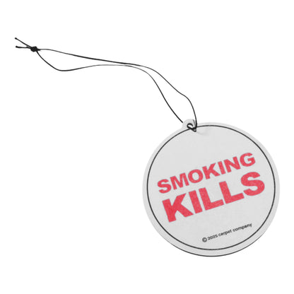 Carpet Company Smoking Kills Air Freshener - Good Scent