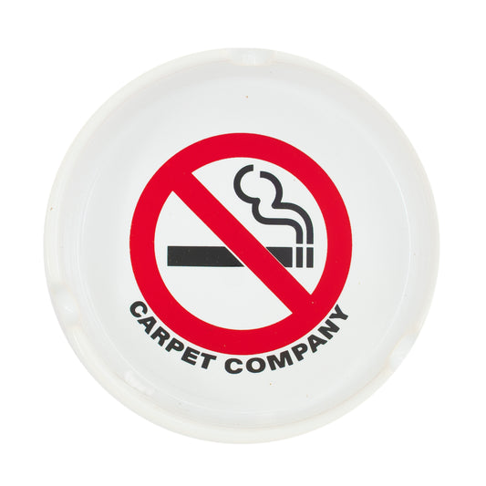 Carpet Company Smoking Kills Ashtray - White