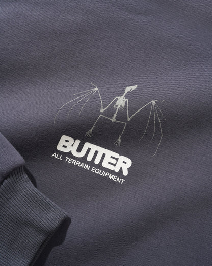 Butter Goods Nocturnal Hoodie - Steel