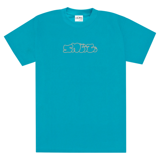 SNEEZE Logo Tee - Pool Blue