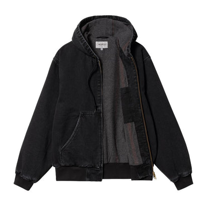 Carhartt WIP OG Active Jacket - Black Stone Washed