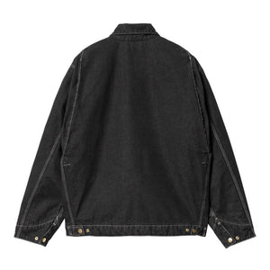 Carhartt WIP OG Detroit Jacket - Black Stone Washed