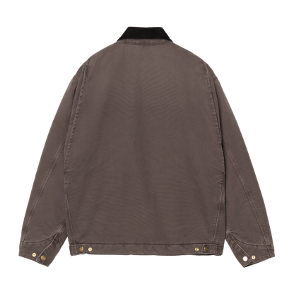 Carhartt WIP OG Detroit Jacket - Tobacco/Black Stone Canvas Carhartt WIP OG Detroit Jacket - Tobacco/Black Stone Canvas