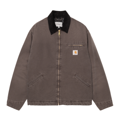 Carhartt WIP OG Detroit Jacket - Tobacco/Black Stone Canvas