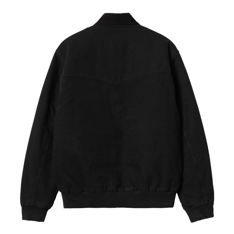 Carhartt WIP OG Santa Fe Jacket - Black Aged Canvas