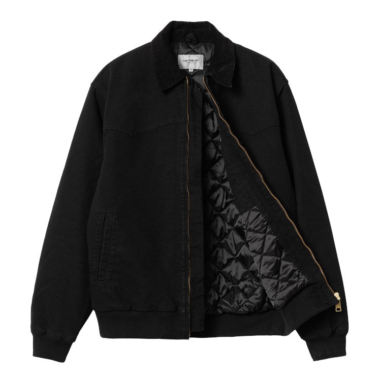 ジャケット・アウター Carhartt WIP OG SANTA FE JACKET Carhartt WIP OG Santa Fe Jacket - Black Aged Canvas