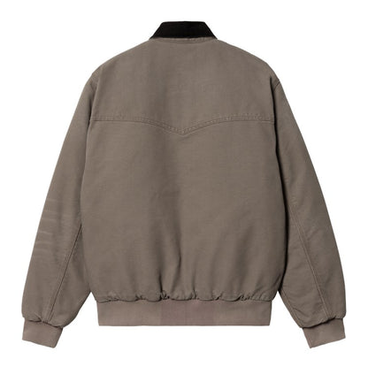 Carhartt WIP OG Santa Fe Jacket - Barista/Black Aged Canvas