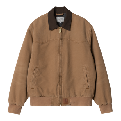 Carhartt WIP OG Santa Fe Jacket - Hamilton Brown/Tobacco Stone Canvas