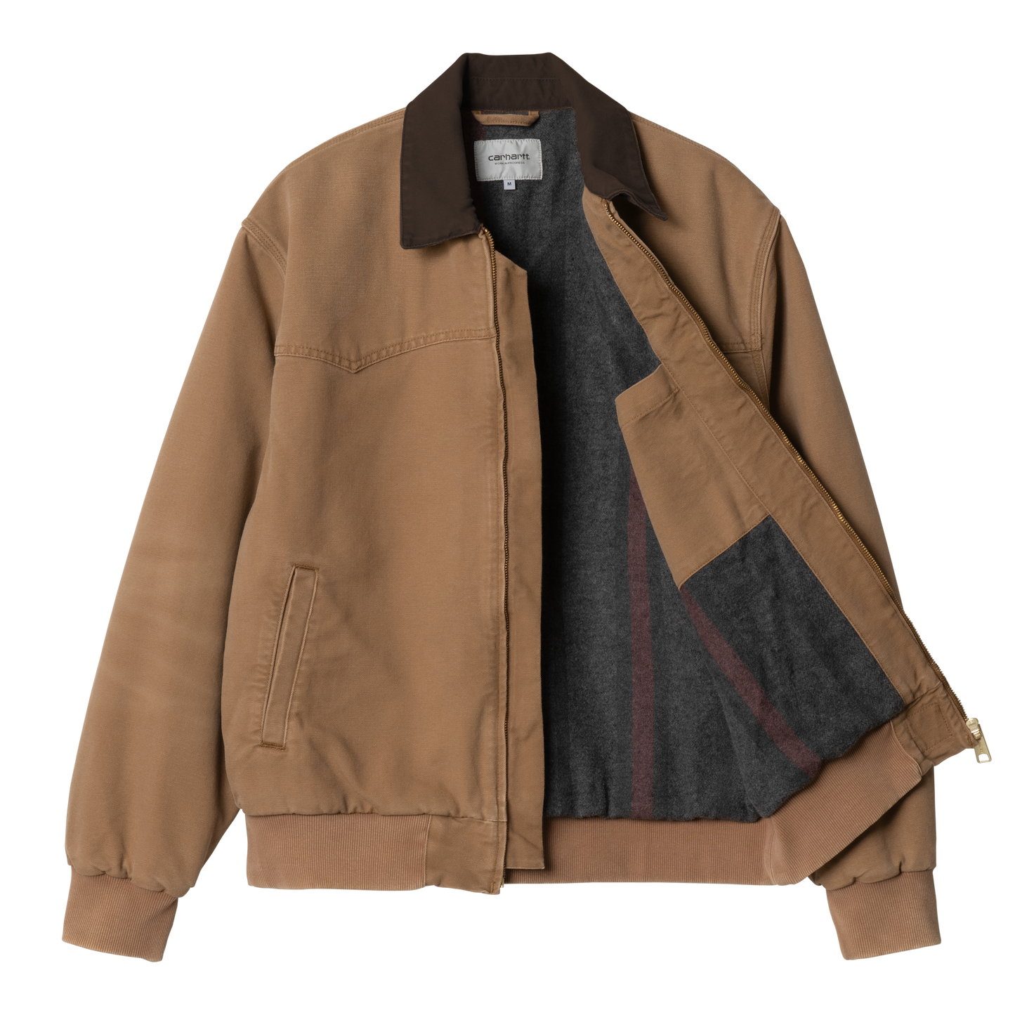 Carhartt WIP OG Santa Fe Jacket - Hamilton Brown/Tobacco Stone Canvas