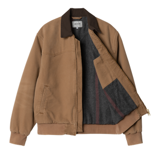 Carhartt WIP OG Santa Fe Jacket - Hamilton Brown/Tobacco Stone Canvas