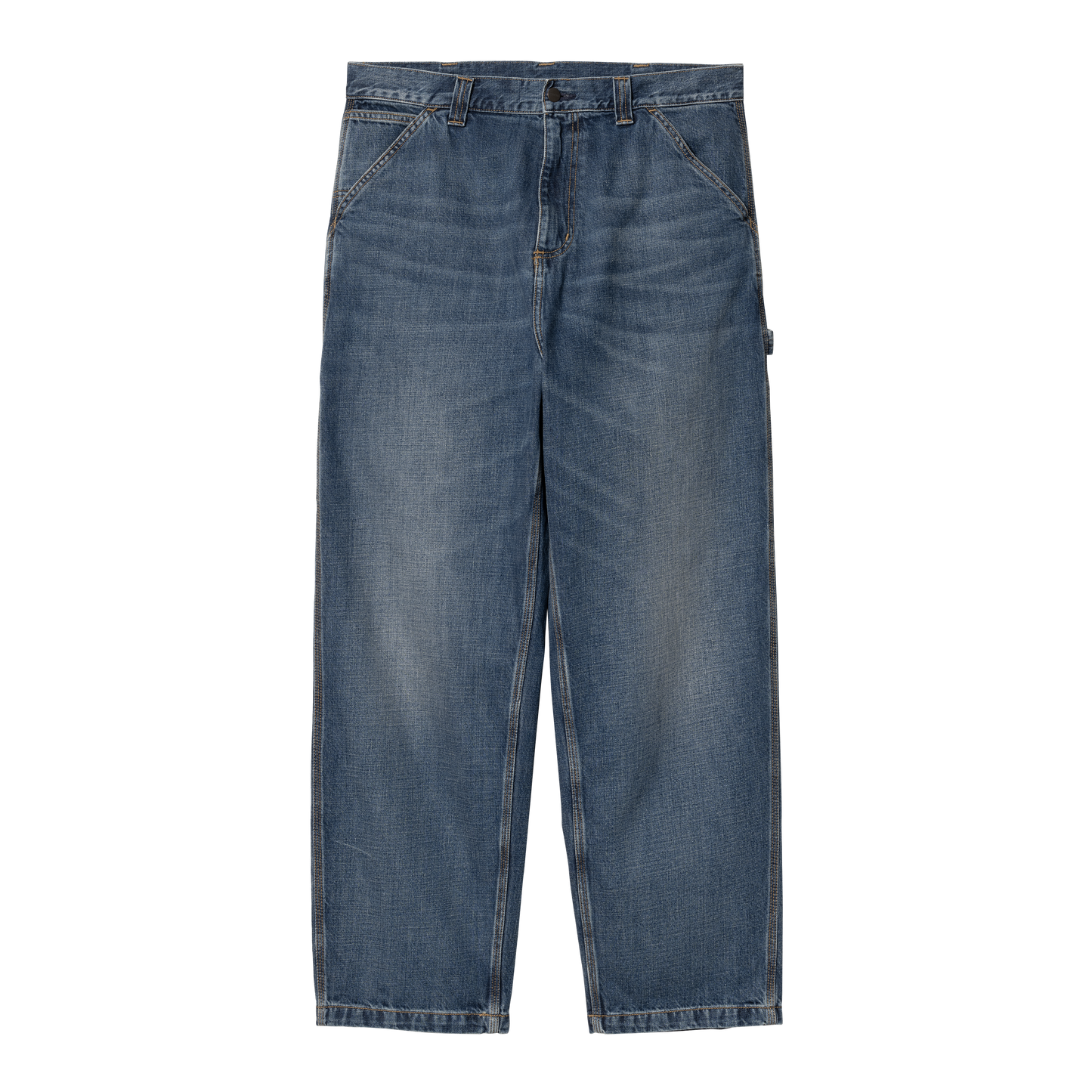 Carhartt WIP OG Single Knee Pant - Blue Dark Used Wash