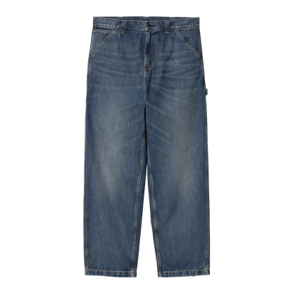 Carhartt WIP OG Single Knee Pant - Blue Dark Used Wash