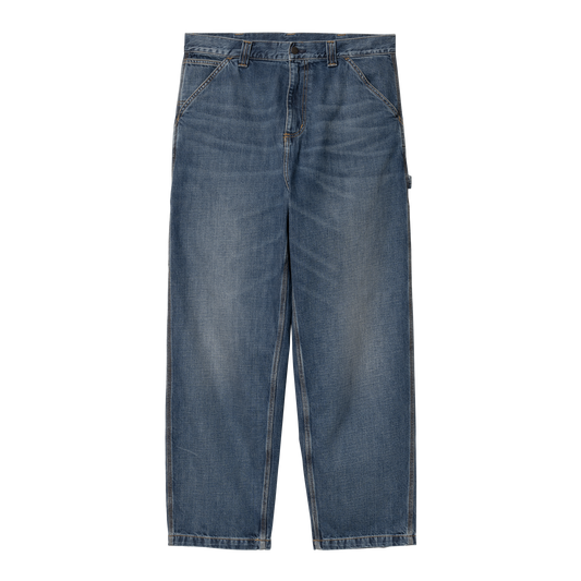 Carhartt WIP OG Single Knee Pant - Blue Dark Used Wash