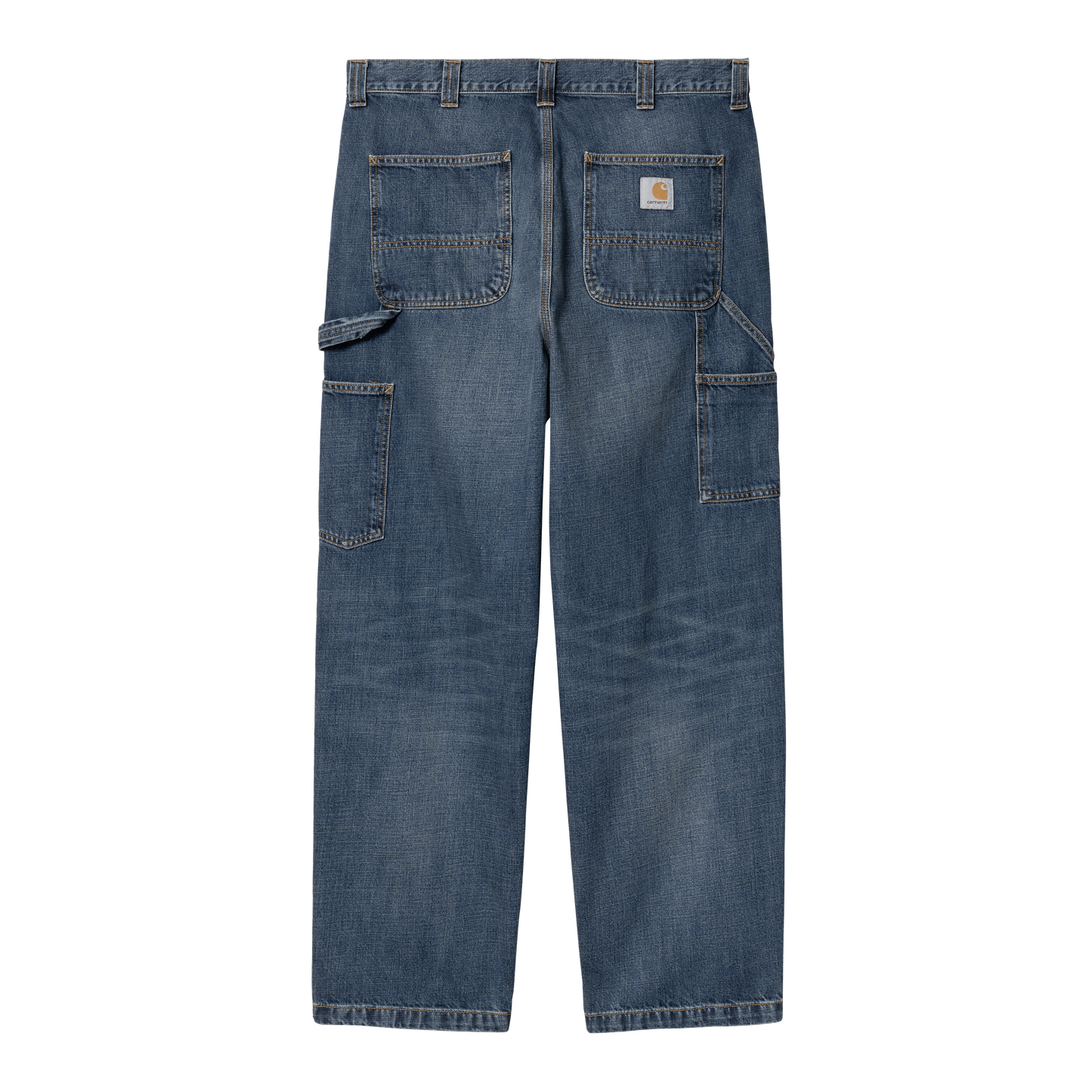 Carhartt WIP OG Single Knee Pant - Blue Dark Used Wash