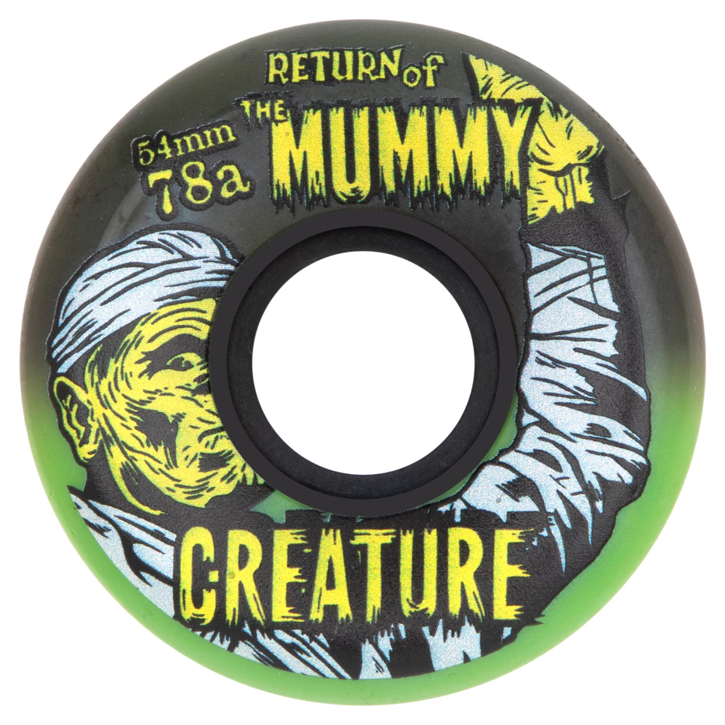OJs Creature Mummy Keyframe Wheels - 78A 54mm Green/Black