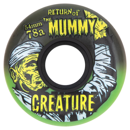 OJs Creature Mummy Keyframe Wheels - 78A 54mm Green/Black