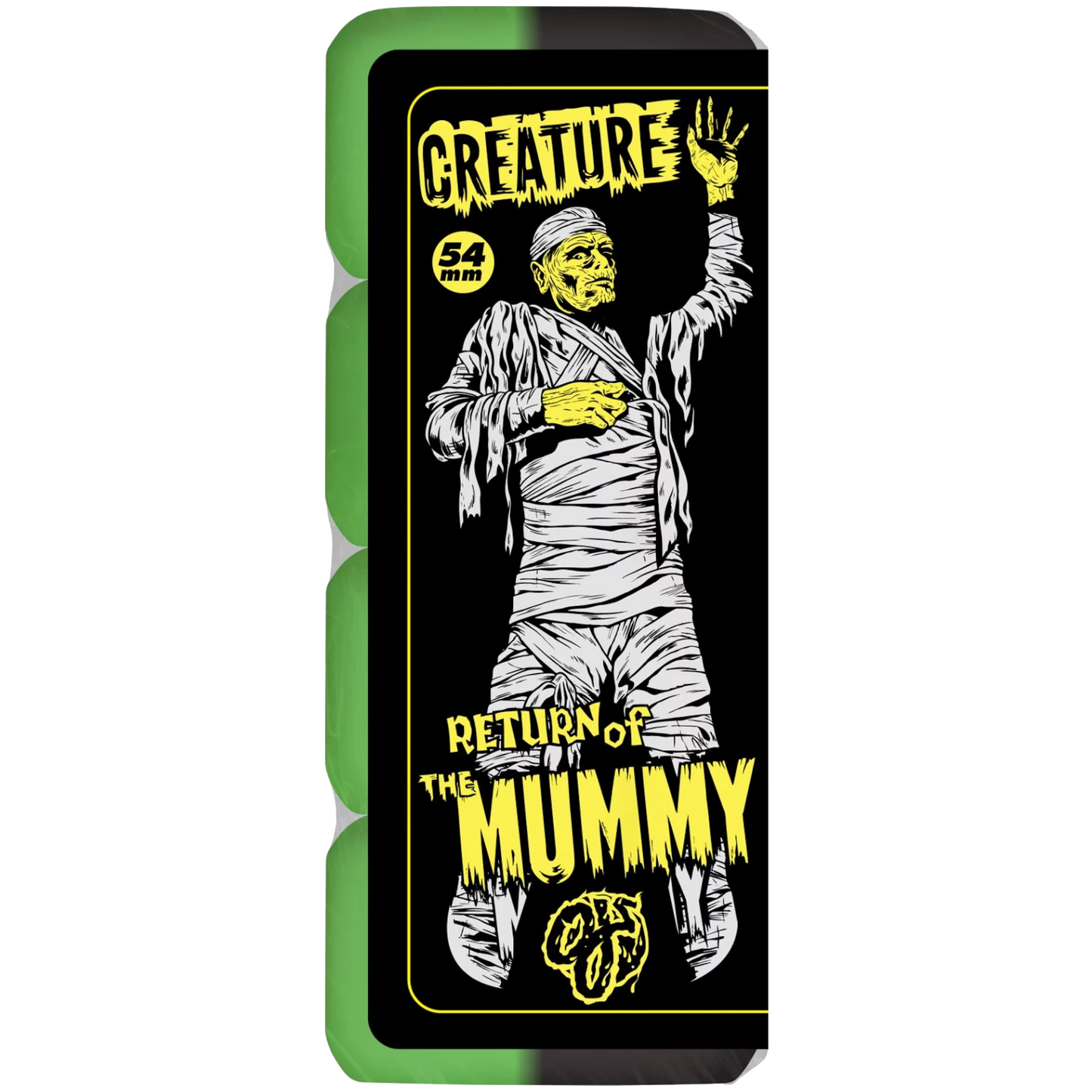OJs Creature Mummy Keyframe Wheels - 78A 54mm Green/Black