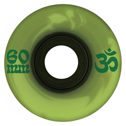 OJs Cru-Zen Super Juice Wheels - 78A 60mm Emerald Marble Swirl