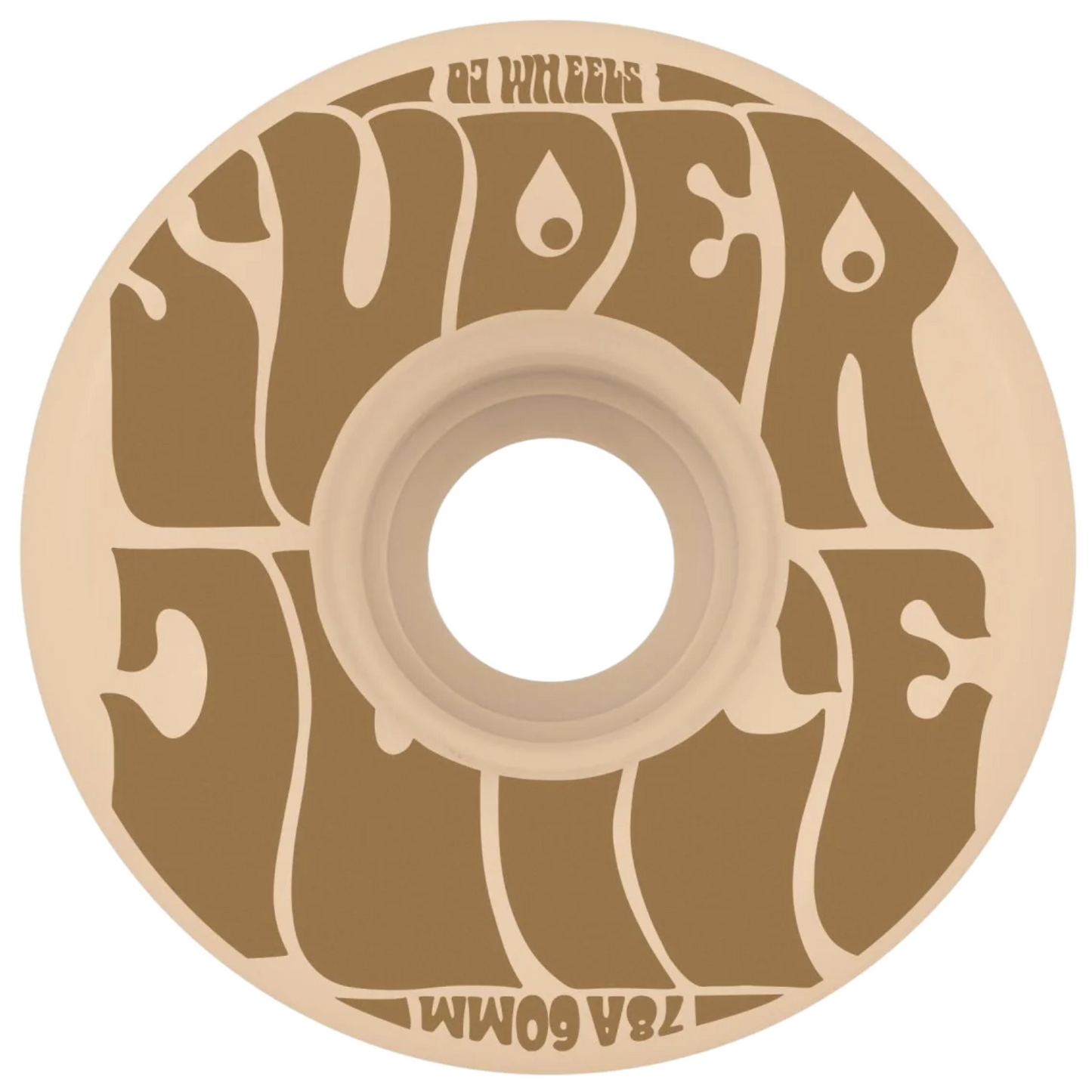 OJs Super Juice Wheels - 78A 60mm Coffee Beige