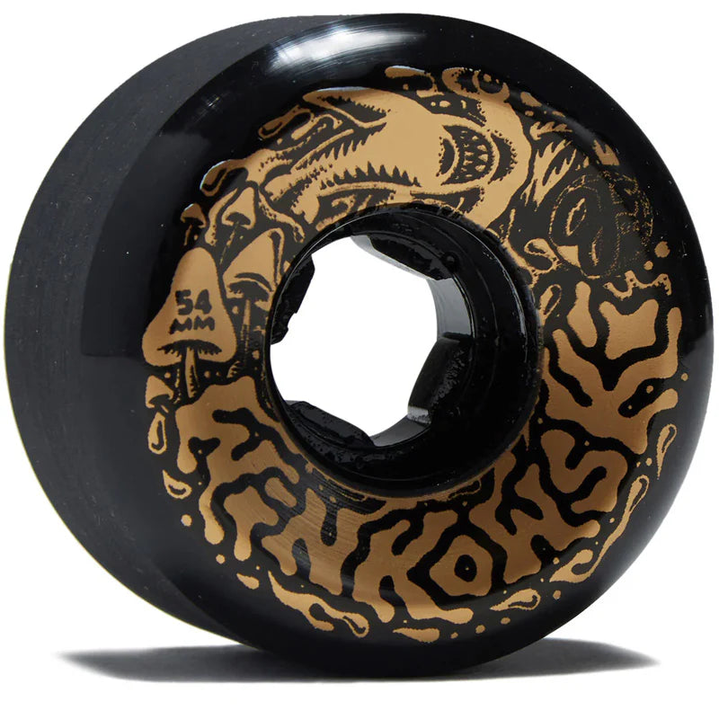 OJs Winkowski Dope Planet Elite Black/Gold Wheels - 95A 54mm